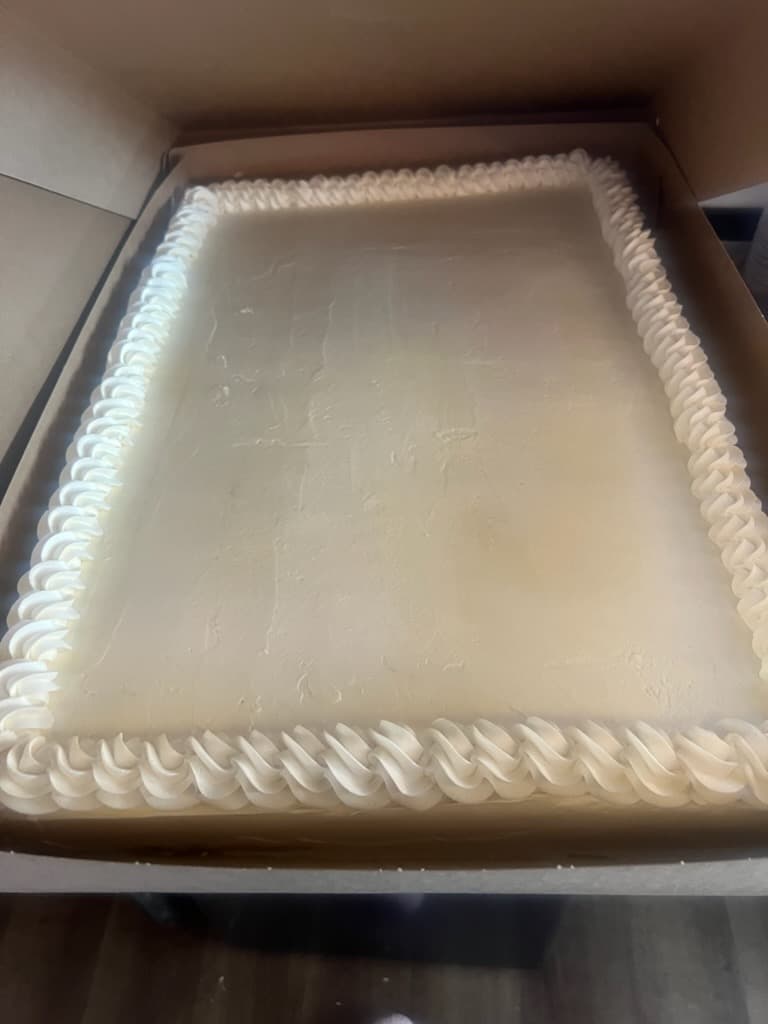 Custom cake design